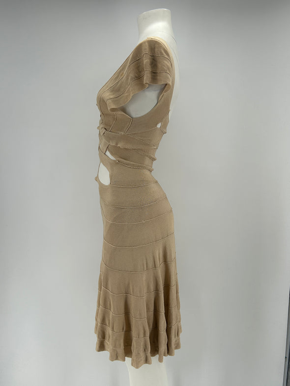 Robe beige
