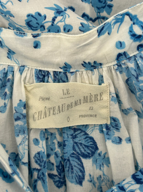 Robe imprimée bicolore