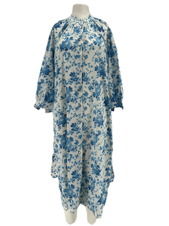 Robe imprimée bicolore