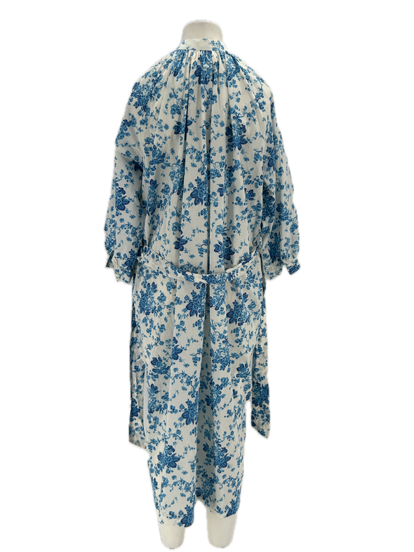 Robe imprimée bicolore