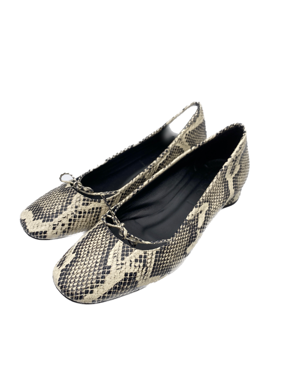 Ballerines imprimées python