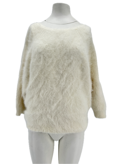 Pull en laine blanc