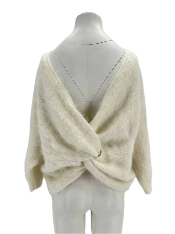 Pull en laine blanc