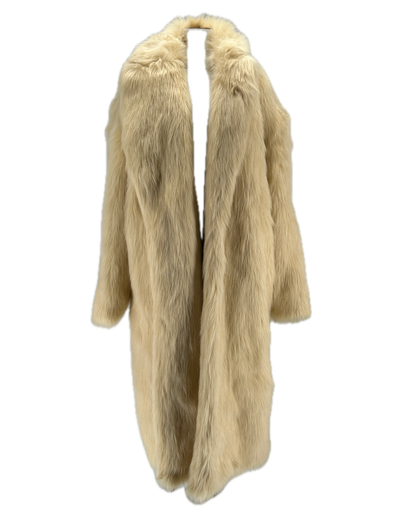 Manteau en fausse fourrure