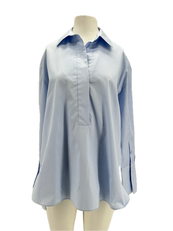 Blouse bleu