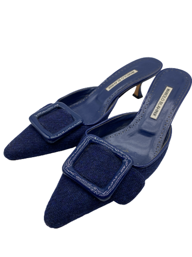 Mules en laine