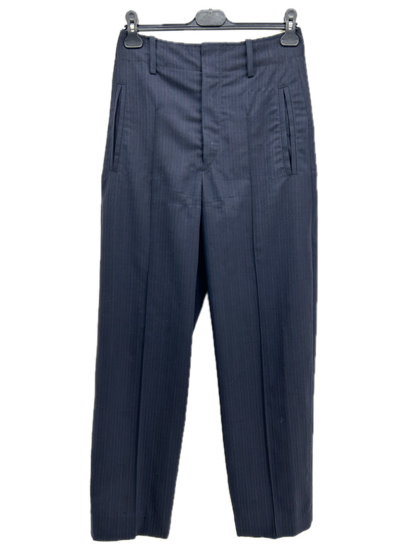 Pantalon en laine marine