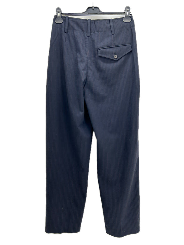 Pantalon en laine marine