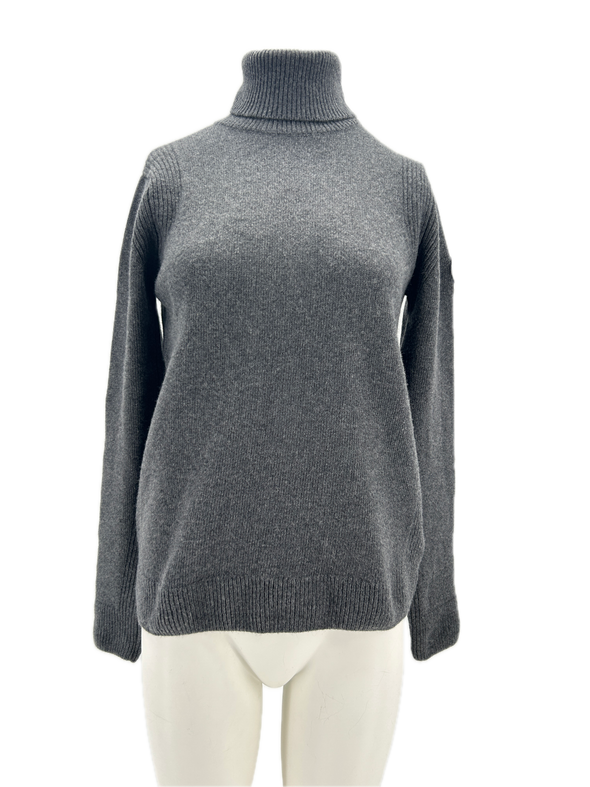 Pull en laine gris