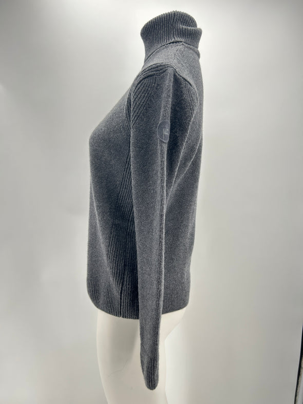 Pull en laine gris