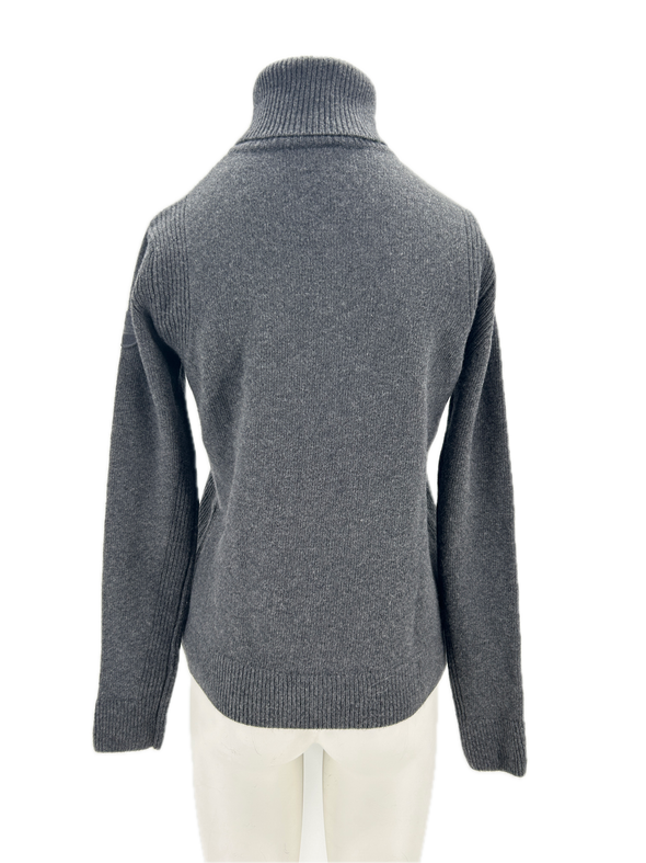 Pull en laine gris