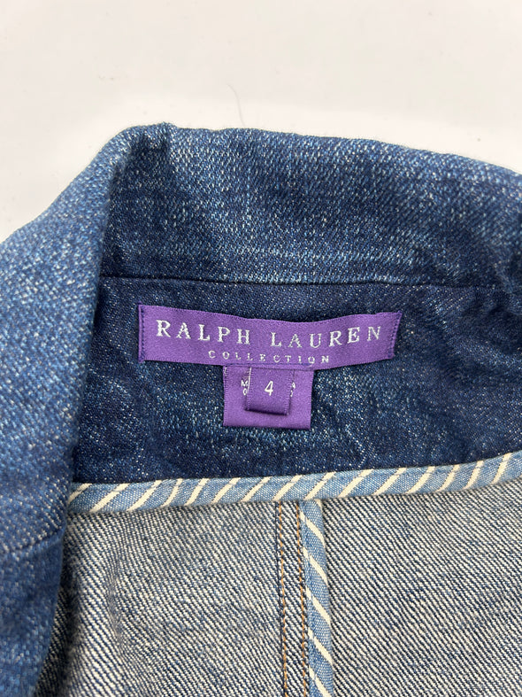 Veste en jean cintrée
