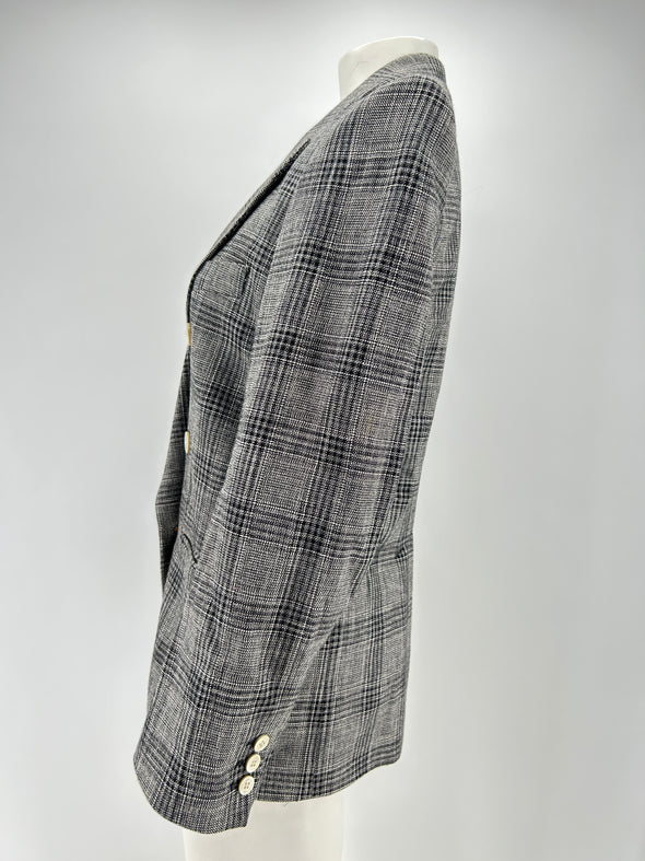 Blazer à carreaux