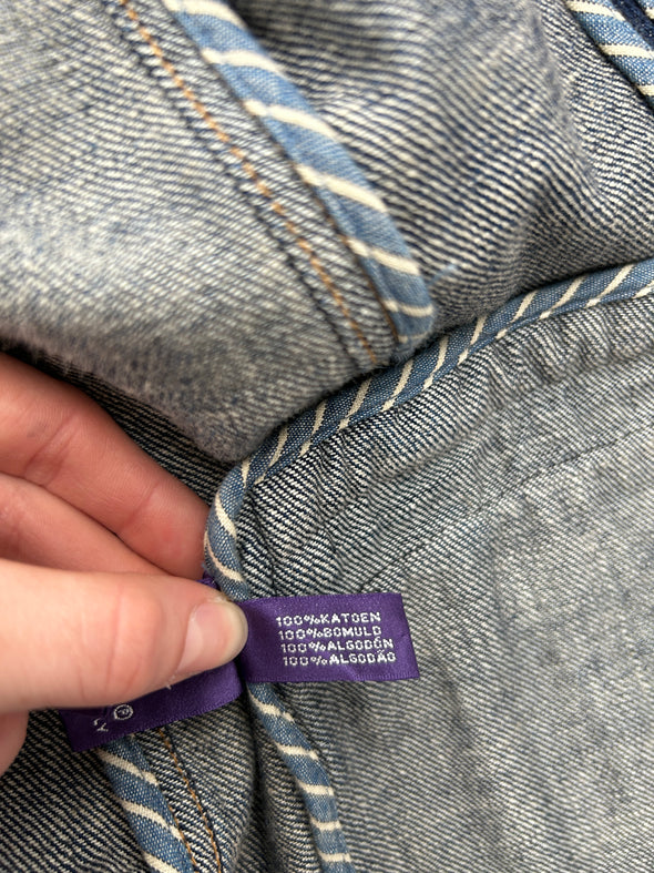 Veste en jean cintrée