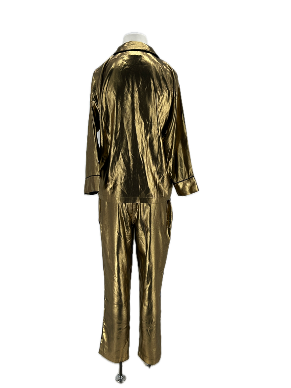 Ensemble de pyjama doré