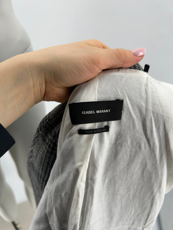 Blazer à carreaux