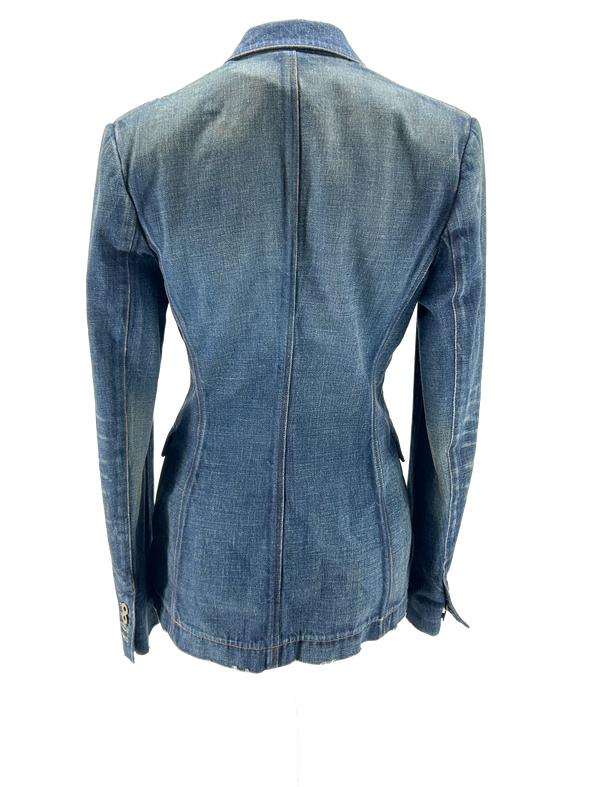 Veste en jean cintrée