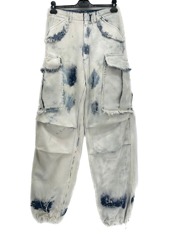 Pantalon cargo tie & dye