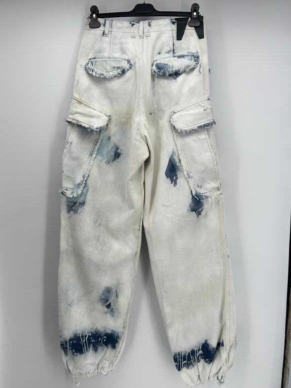 Pantalon cargo tie & dye