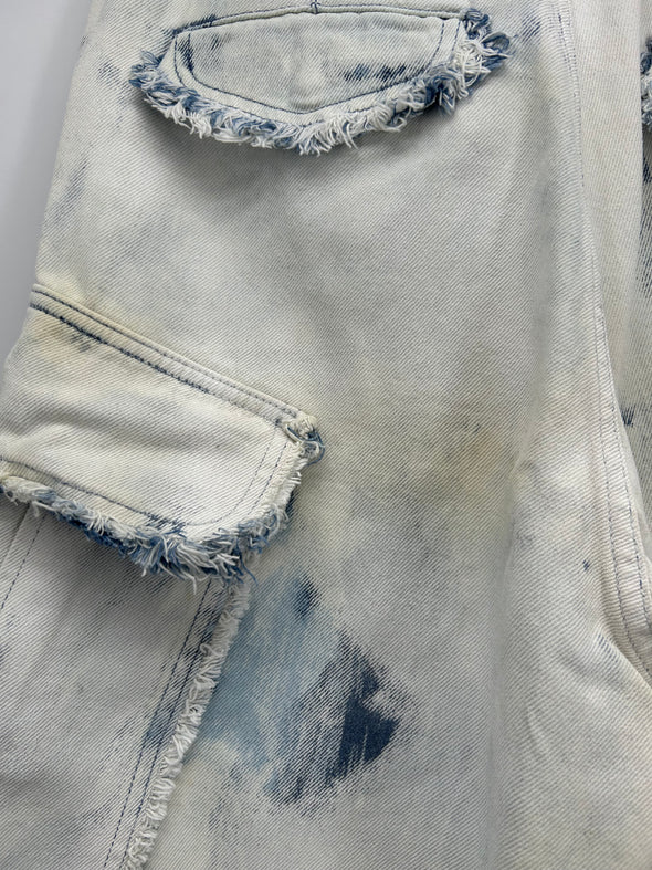 Pantalon cargo tie & dye