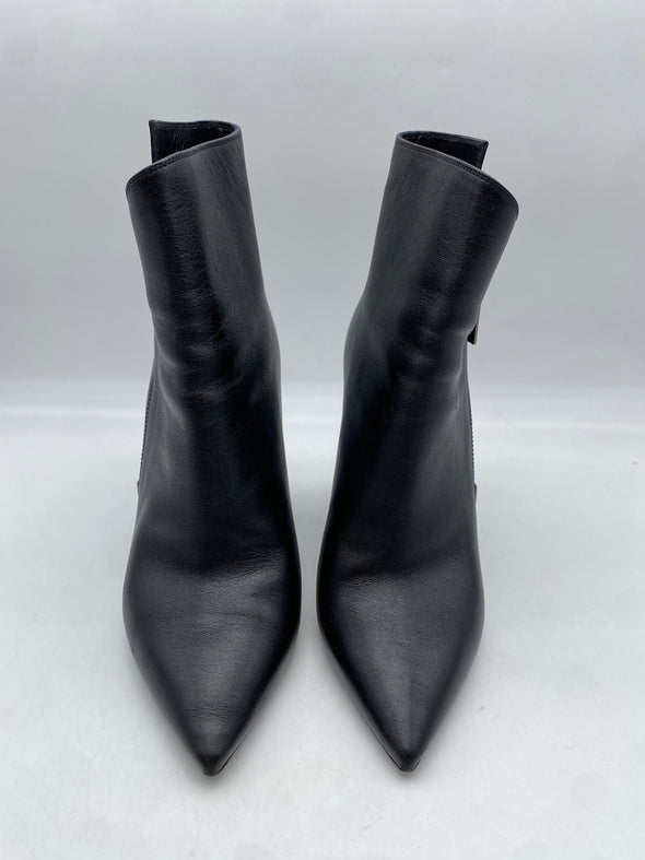Boots en daim noir