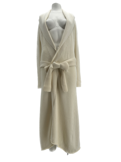 Gilet long beige