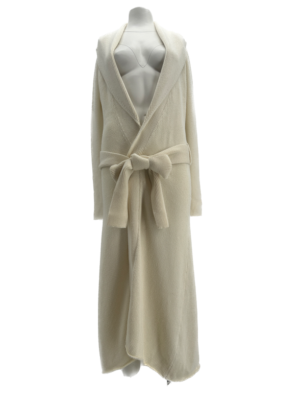 Gilet long beige