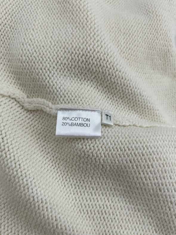 Gilet long beige