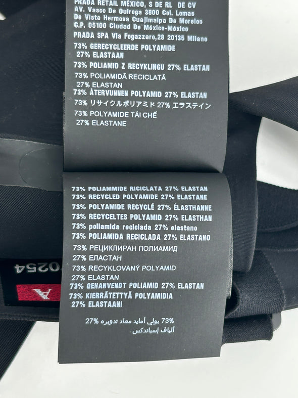 Haut de maillot de bain noir