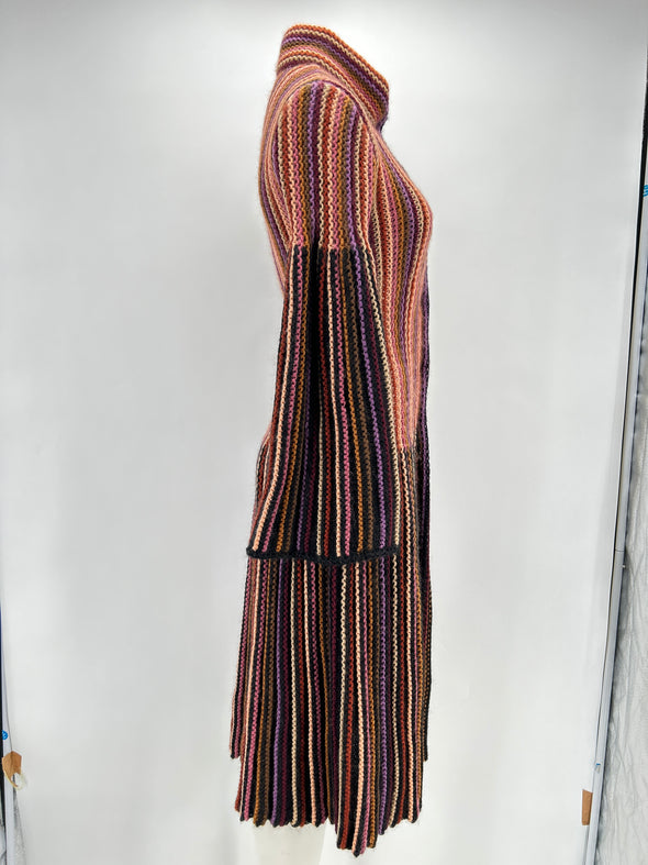 Cardigan long en laine