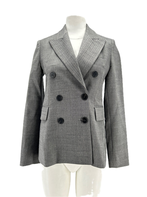 Blazer en laine gris
