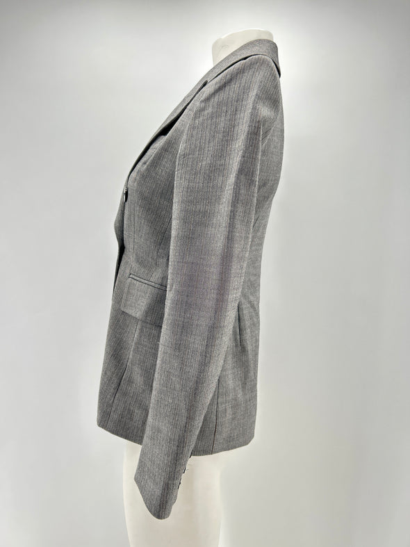 Blazer en laine gris