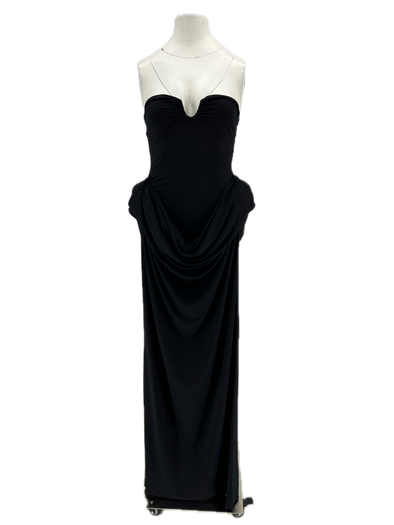 Robe bustier noire