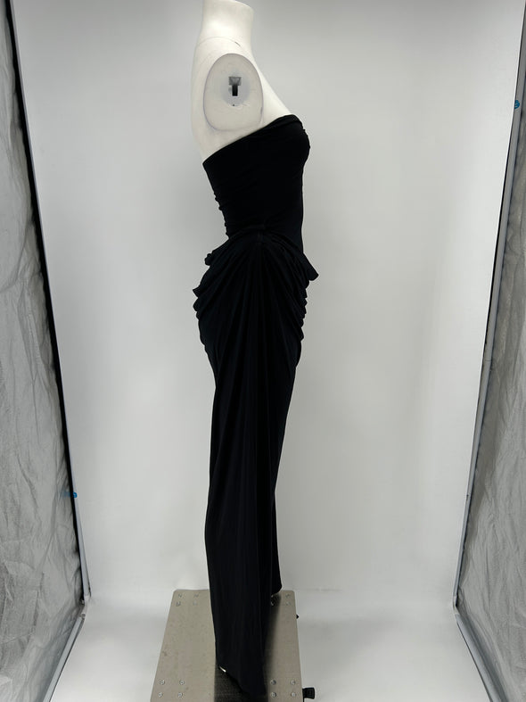 Robe bustier noire