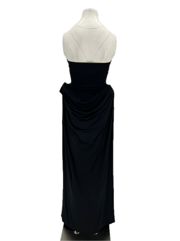 Robe bustier noire