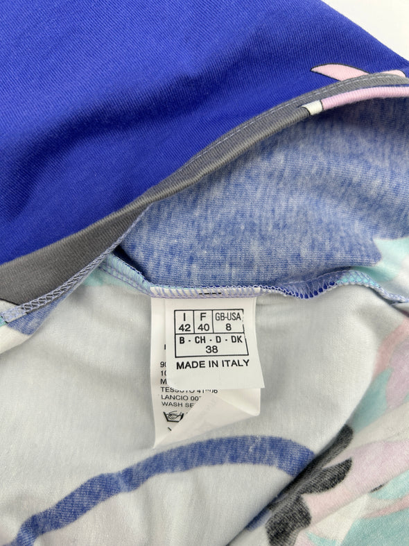 Top dos nu multicolore