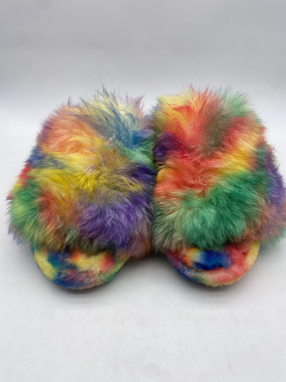 Chaussons multicolores