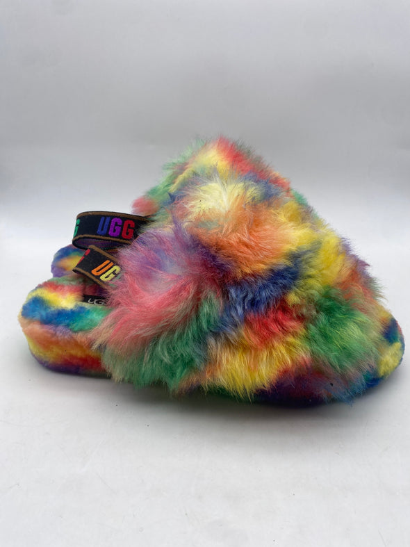 Chaussons multicolores