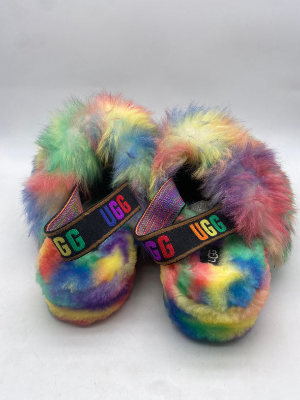 Chaussons multicolores