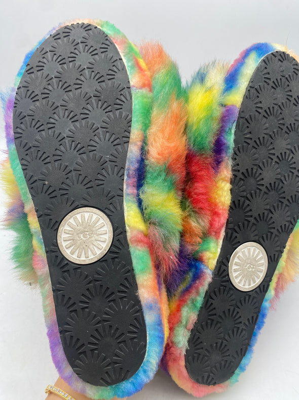 Chaussons multicolores