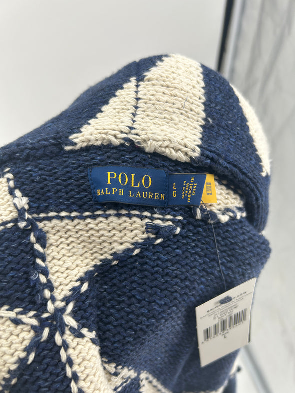 Cardigan bicolore
