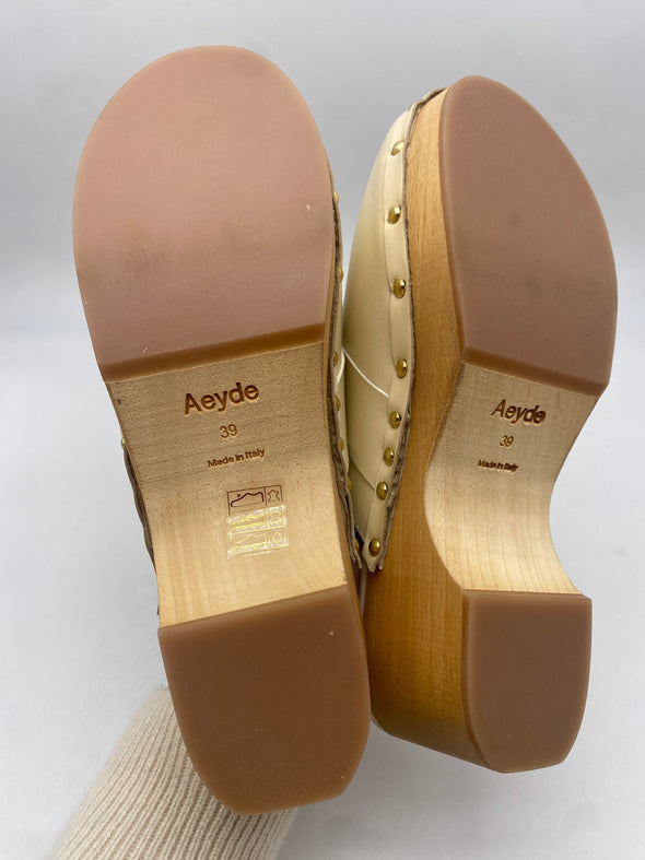 Sabots "Bibi" en cuir