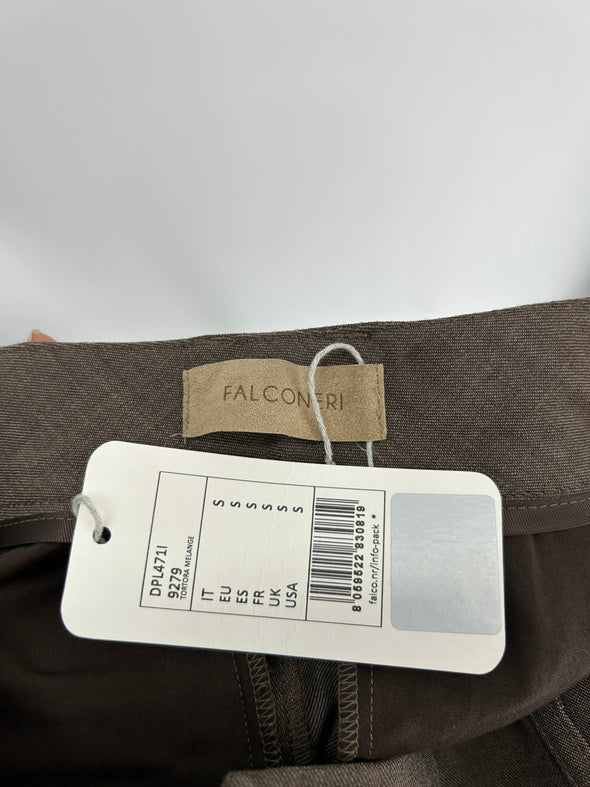 Pantalon marron en laine