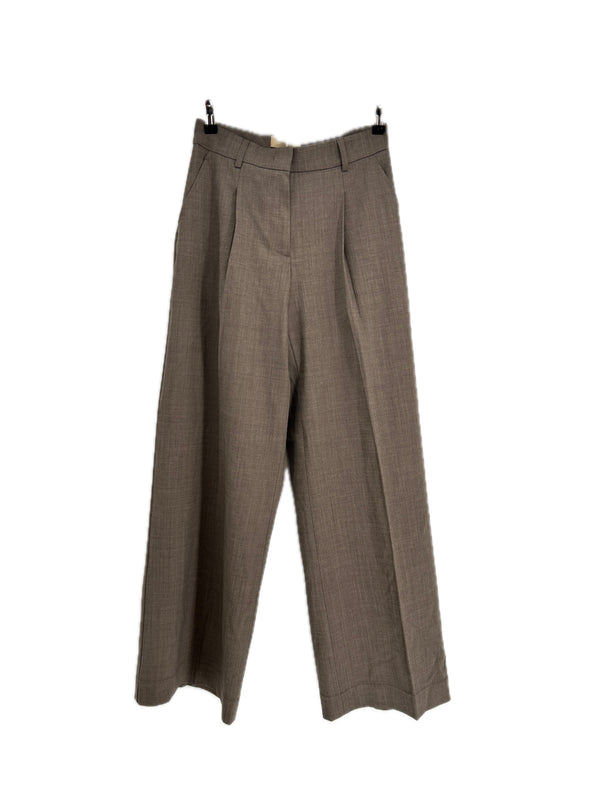 Pantalon marron en laine