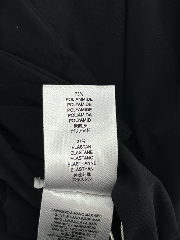 Robe asymétrique noire