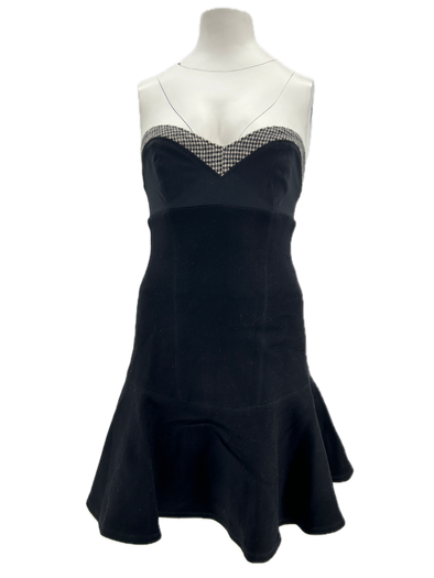 Robe bustier noire