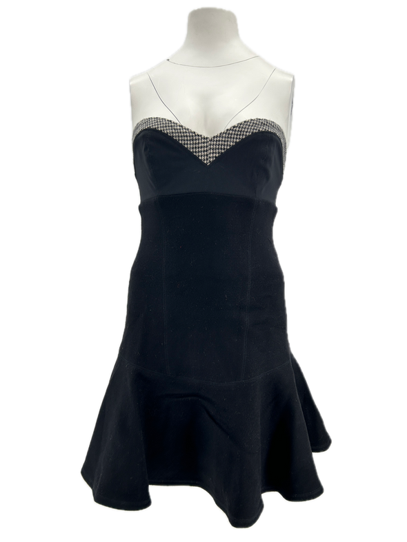 Robe bustier noire