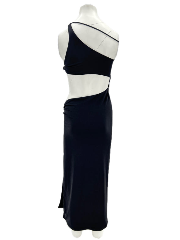 Robe asymétrique noire
