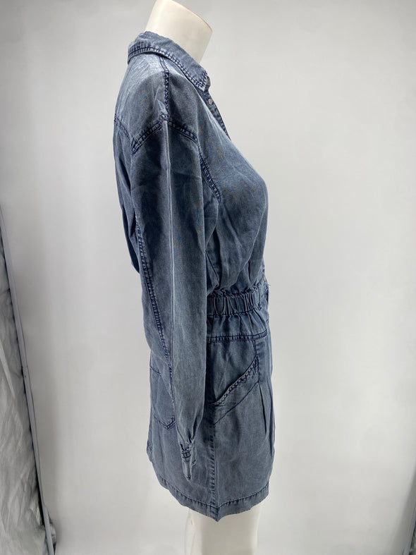 Robe en denim