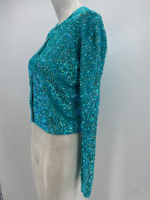 Cardigan à sequins